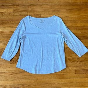 Chicos Quarter Sleeve Shirt